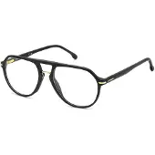Carrera 345 55/17/145 Matte musta kulta Acetatikehykset MIEHET 345