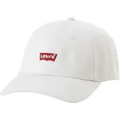 Levis Accessories Housemark Flexfit Cap Bright W - White - ONE SIZE