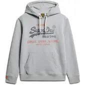 Superdry Collegepaita 'Heritage' meleerattu sininen / meleerattu harmaa / meleerattu punainen