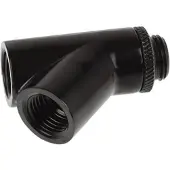 Alphacool Alphacool-adapteri, Y-kulma, 3 x G1/4 musta, 17401