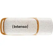 Intenso Green Line, 128 GB, USB A-tyyppi, 3.2 Gen 1 (3.1 Gen 1), Suojus, 6 g, Beige, Ruskea (3540491)