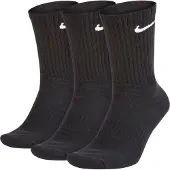 Nike Urheilusukat musta / valkoinen