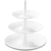 Koziol Babell kakkulautanen-kerrosvati L Cotton white
