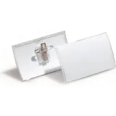 Durable 8211-19, Polypropeeni (PP), Läpinäkyvä, 75 mm, 40 mm, 25 kpl (821119)
