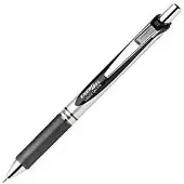 Pentel BL77-BO Energel XM -geelikyn , jossa 0,7 mm:n k rki ja 0,35 mm:n viivanleveys - punainen, 12 kyn n pakkaus