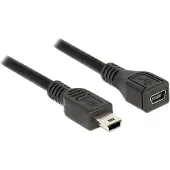 DeLOCK – USB 2.0 extension cable USB Type Mini-B male to female 1 m (82667)