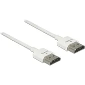DeLOCK 85121 HDMI cable 0.5 m HDMI Type A (Standard) White (85121)