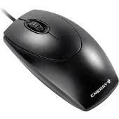 Cherry M-5450, Molempikätinen, Optinen, USB Type-A + PS/2, 1000 DPI, Musta