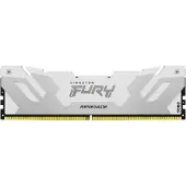 Kingston FURY Renegade 32 Gt (1 x 32 Gt) DDR5 6400 MHz, CL32 -muisti, valkoinen/hopea (XMP)