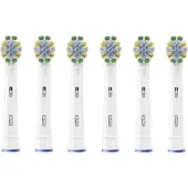 Oral-B Deep Cleaning 6 kpl -vaihtoharjaspäät, Valkoinen