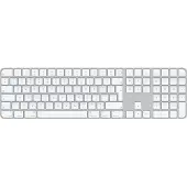 Apple Magic, Langallinen & langaton, USB + Bluetooth, QWERTZ, Valkoinen (MXK73D/A)
