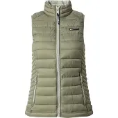 Superdry for woman. W5011892A Fuji Lite padded waistcoat green (L), Casual, Nylon