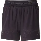 Asics Black Fujitrail Elite Shorts, Size XL