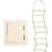 Creativ Company DIY Tonttuovi Vintin Luukku ja Köysitikkaat