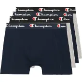 Champion 4 Pk Boxer - Grey - S