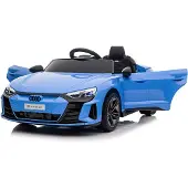 Leggodt Audi RS e-tron GT lasten sähköauto, sininen