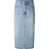 Levi's Hr Back Slit Skirt Riveting Cl - Blue - 24