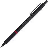 Rotring 1904257, Kuulakärkikynän kiinnitys painamalla paikalleen, Musta, Metalli, 0,7 mm (1904258)