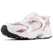 New Balance 530 Kids Bungee Lace - White - 33