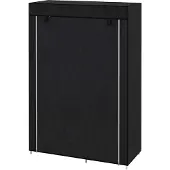 Aosom Kangaskaappi Homcom 103x43x162,5cm, musta väri