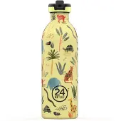 24Bottles metallinen juomapullo 500ml Jungle Friends