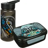 Star Wars The Mandalorian Lunch Set - Lunch Box and Drinking Bottle