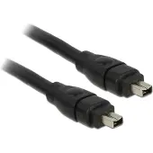 DeLOCK FireWire, 2.0m, Uros/uros, Harmaa, 2 m (82571)