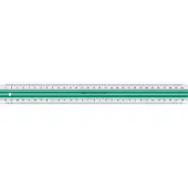 Linex Viivotin - 30 cm - Vihreä - - OneSize - Viivottimet