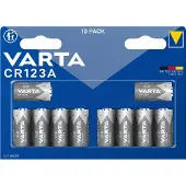 Varta Batterie Photo Lithium Cylindrical CR123A Blister 10 (6205301461)