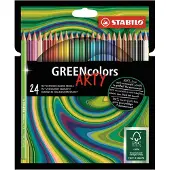 Stabilo Värikynät - GreenColors Taiteellinen - 24 kpl. - Monivär - - OneSize - Värityssarjat