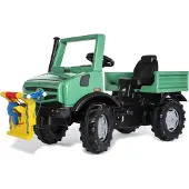 Rolly Toys Unimog Forst Polkuauto, Vihreä