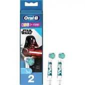 Oral-B Kids Star Wars 2 kpl -vaihtoharjaspäät, Monivärinen