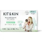 Kit & Kin Eco Nappies - White - 1(2-5KG