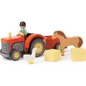 Tender Leaf Toys Tractor And Trailer 2 - Red - ONE SIZE