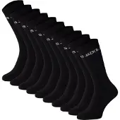 Jack & Jones Jacregen Tennis Socks 10 Pack Jnr Ln - Black - 38-43
