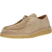 Selected Slhchristian Suede Wedge Moc-Toe Shoe - Beige - 40