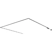 QAZQA Moderni kiskojärjestelmä musta 1-vaiheinen 600 cm - Magnetic