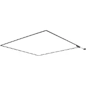 QAZQA Moderni kiskojärjestelmä musta 1-vaiheinen 800 cm - Magnetic