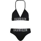 Calvin Klein Triangle Bikini Set - Black - 128-140