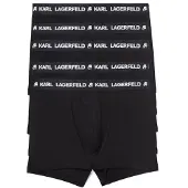 Karl Lagerfeld Bokserishortsit musta / valkoinen