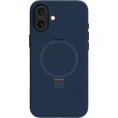 Dbramante1928 Iceland Ultra D3O MagSafe Kickstand, iPhone 16 -suojakuori, Sininen