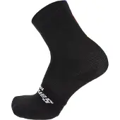 Santini Uci Rainbow High Profile Socks Musta EU 36-39 Mies