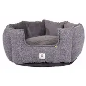Chill Kuzzi FIR pyöreä peti, harmaa, S