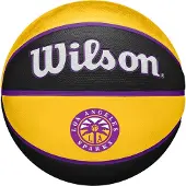 Wilson WNBA Team Tribute Los Andželo Sparks pallo WTB4600XBLAS Juoda 6