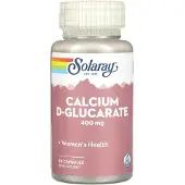 Solaray Kalsium-d-glukaraatti 400 Mg 60 Yksiköt