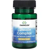 Swanson Health , Luteoliin kompleksi, 100 mg, 30 kasvipohjaisia kapselia