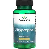 Swanson Health , L-Tryptofaani, 500 mg, 60 Kapsuli