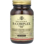 Solgar - Megasorb B-kompleksi 50 (100 tablettia)
