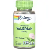 Solaray Valerina Root 470mg Kapselit 100 Yksiköt