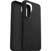 Otterbox Symmetry Cactus Leather suojakuori, Samsung Galaxy S25, musta